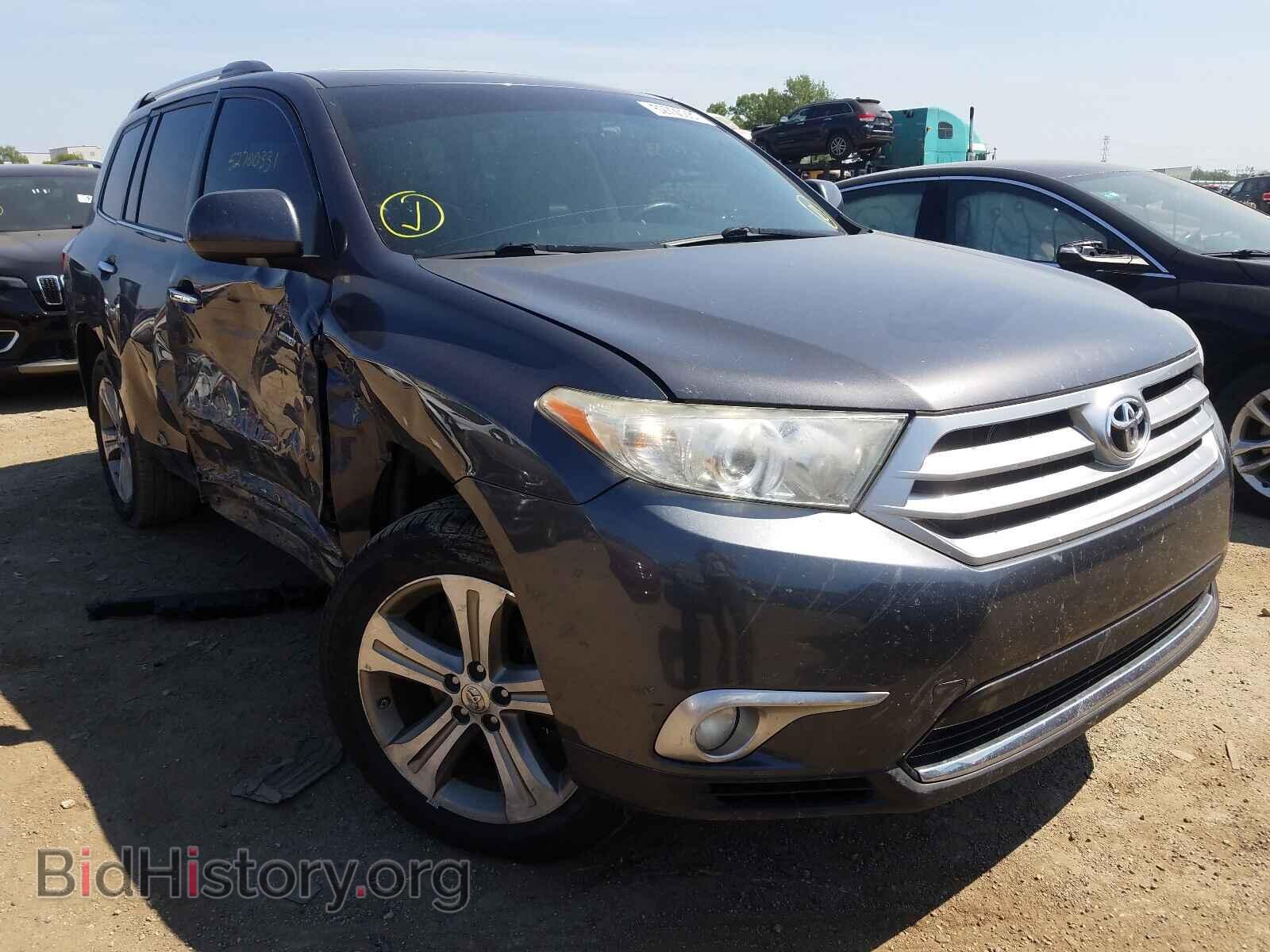 Photo 5TDDK3EH7CS145646 - TOYOTA HIGHLANDER 2012