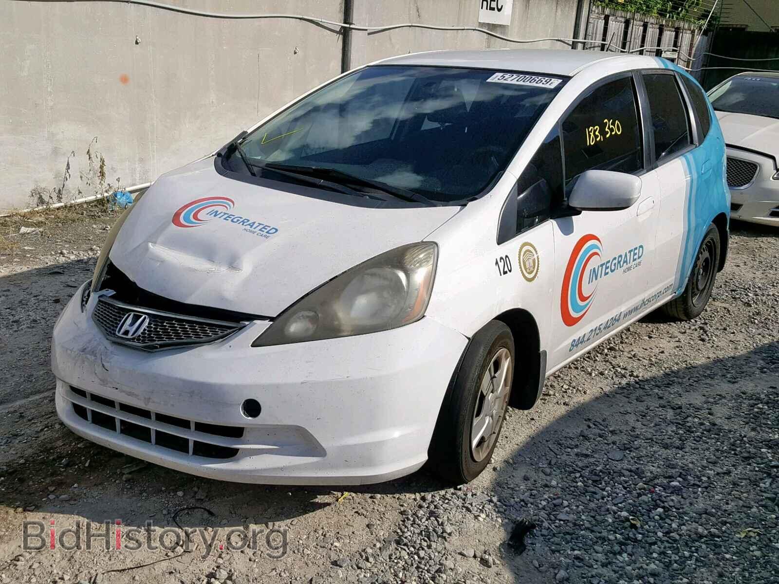 2012 HONDA FIT - VIN: JHMGE8H31CC020871 - Фото 2