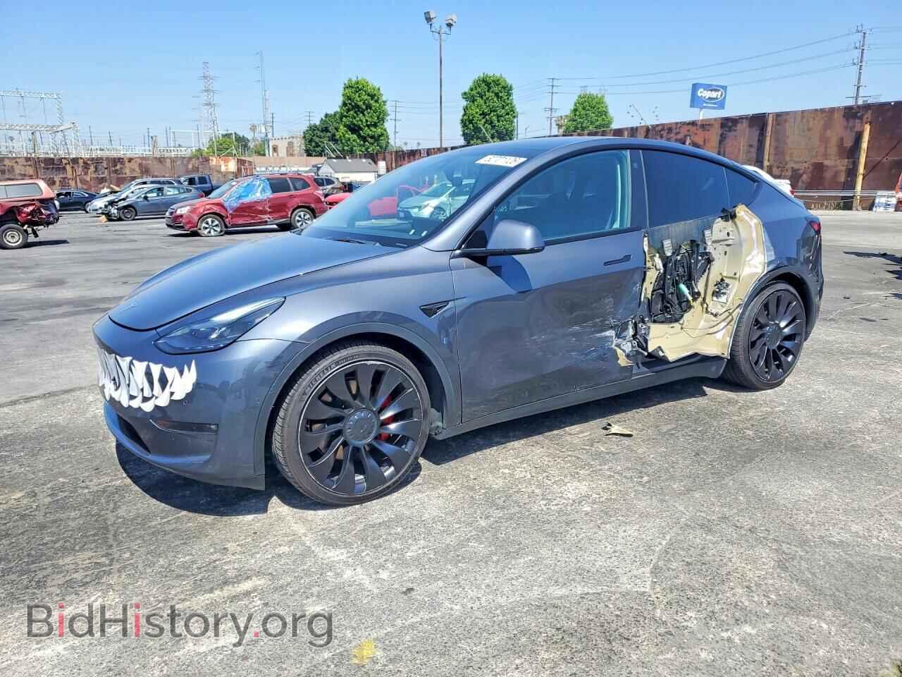 Фотография 7SAYGDEF3NF448876 - TESLA MODEL Y 2022