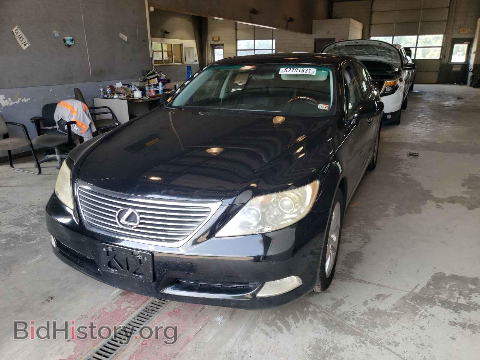 2007 LEXUS LS460 - VIN: JTHBL46F775015433 - Фото 2