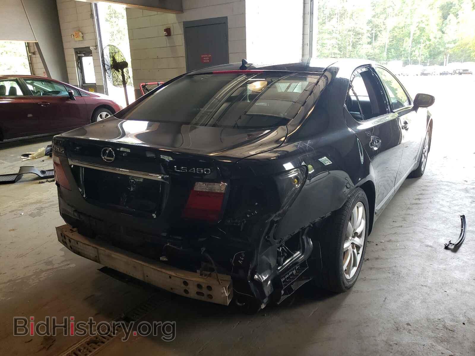 2007 LEXUS LS460 - VIN: JTHBL46F775015433 - Фото 4