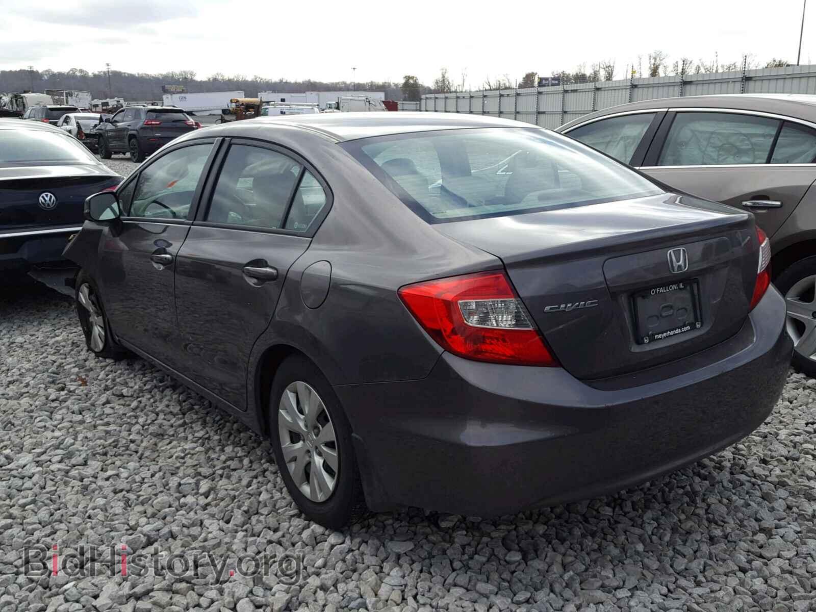 2012 HONDA CIVIC LX - VIN: 19XFB2F53CE068968 - Фото 3