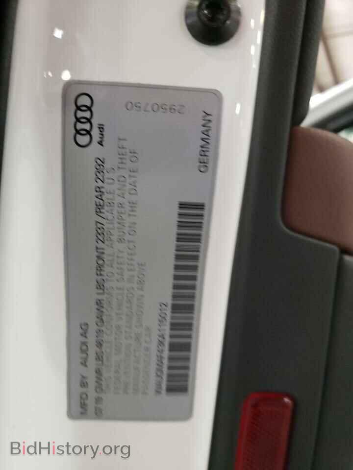 2019 AUDI A4 - VIN: WAUGMAF43KA115012 - Фото 12