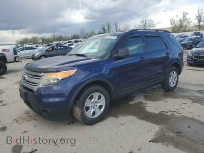 2011 Ford EXPLORER, blue — VIN 1FMHK8B85BGA34357, Copart