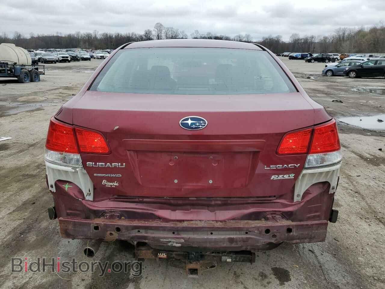 2012 SUBARU LEGACY - VIN: 4S3BMBC68C3040435 - Фото 6