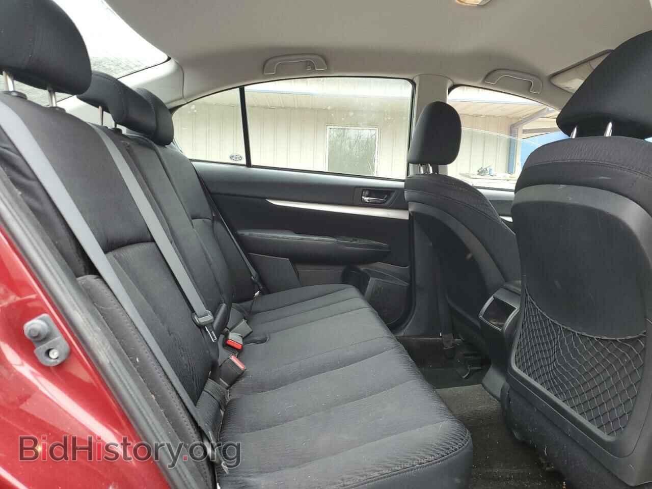 2012 SUBARU LEGACY - VIN: 4S3BMBC68C3040435 - Фото 10
