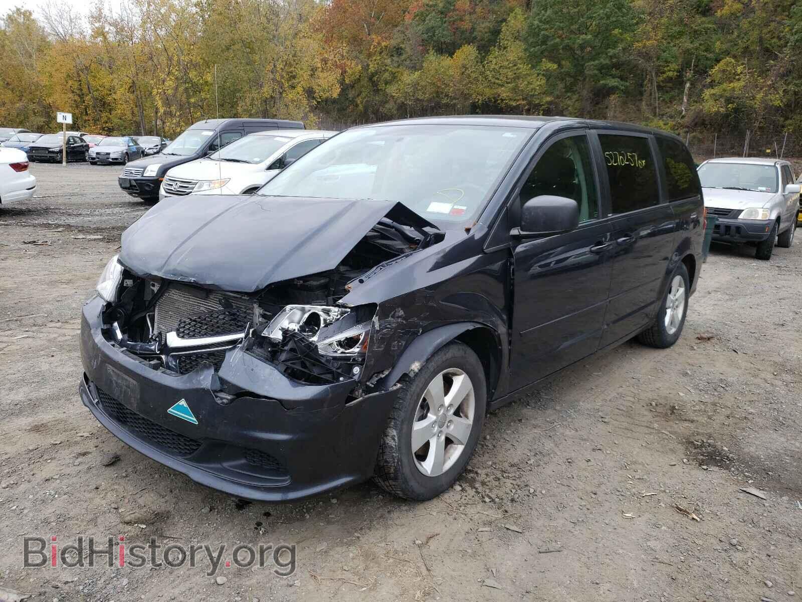 2013 DODGE CARAVAN - VIN: 2C4RDGBG4DR601745 - Фото 2