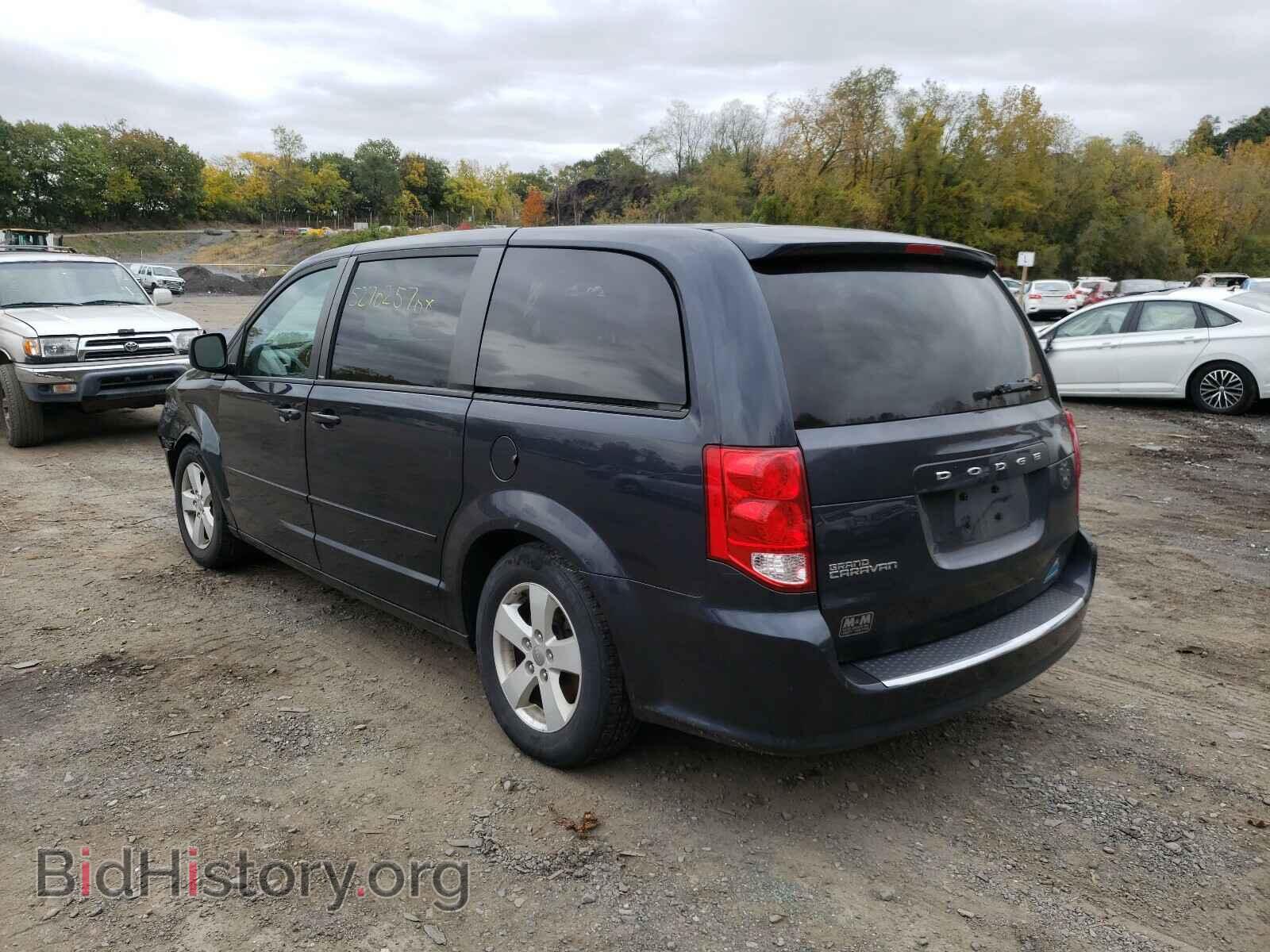 2013 DODGE CARAVAN - VIN: 2C4RDGBG4DR601745 - Фото 3