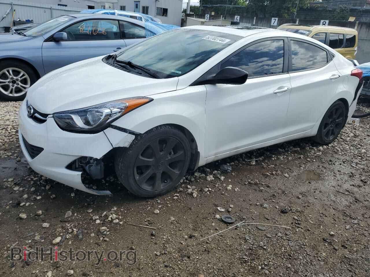 Фотография 5NPDH4AE2CH108624 - HYUNDAI ELANTRA 2012