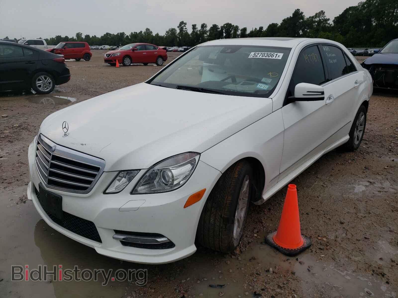 2013 MERCEDES-BENZ E-CLASS - VIN: WDDHF5KB7DA746416 - Фото 2