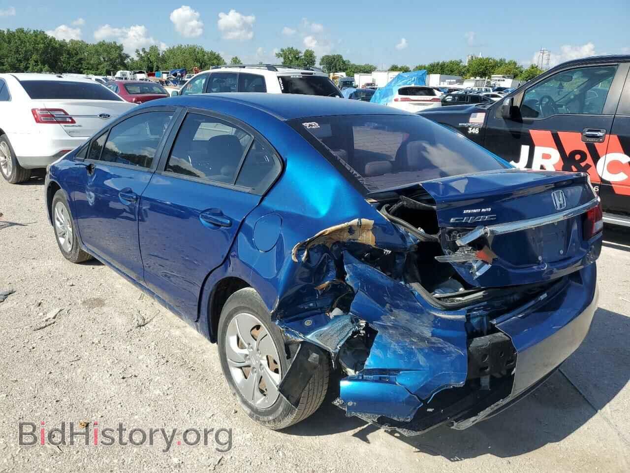 2013 HONDA CIVIC - VIN: 19XFB2F54DE062209 - Фото 3