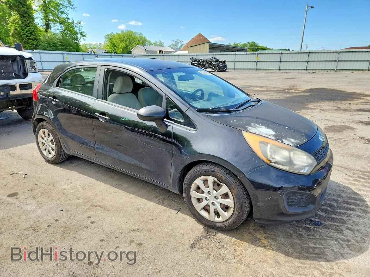 2012 KIA RIO - VIN: KNADM5A32C6039344 - Фото 4
