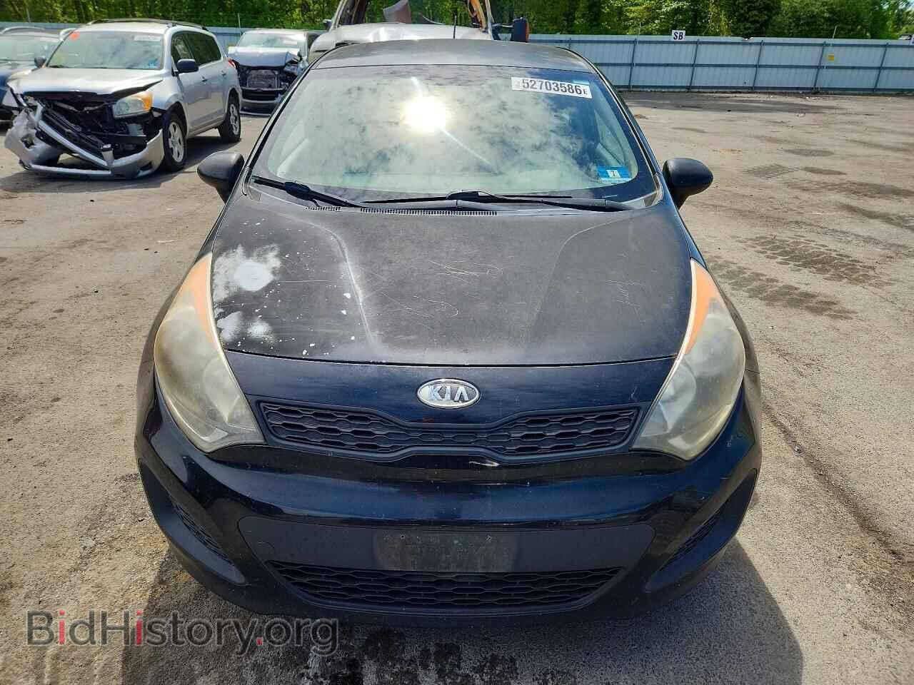 2012 KIA RIO - VIN: KNADM5A32C6039344 - Фото 5