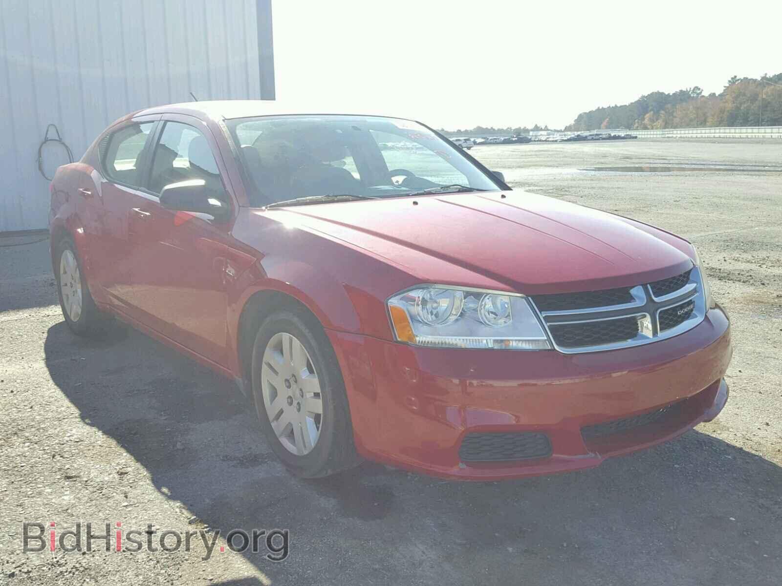 Фотография 1C3CDZABXDN628425 - DODGE AVENGER 2013