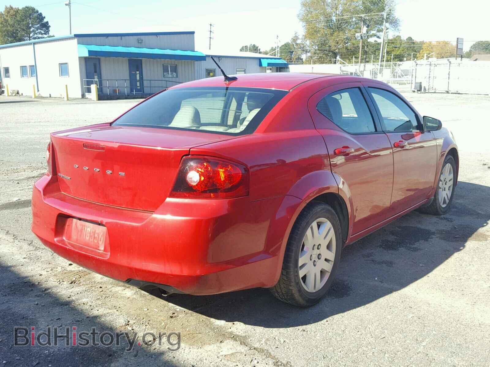 2013 DODGE AVENGER - VIN: 1C3CDZABXDN628425 - Фото 4