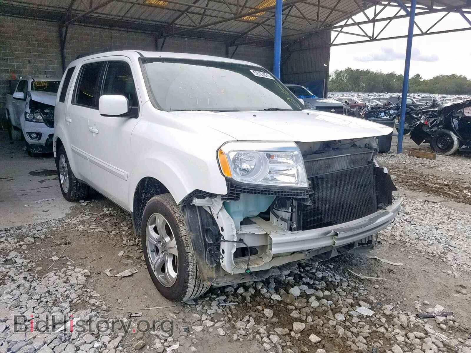 Photo 5FNYF3H57EB001190 - HONDA PILOT EXL 2014