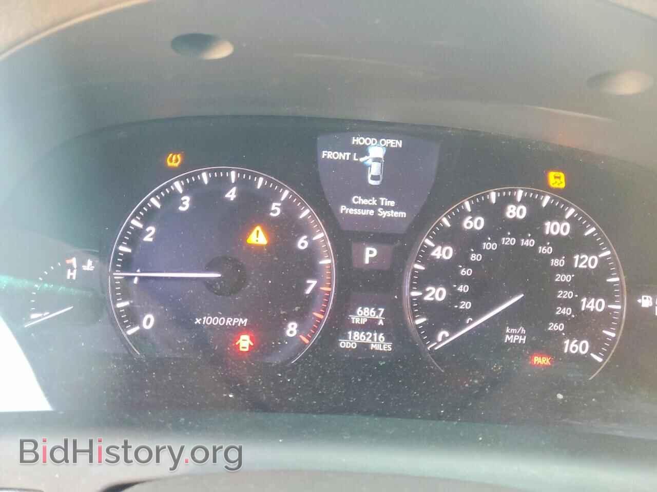 2008 LEXUS LS460 - VIN: JTHGL46F685026186 - Фото 9