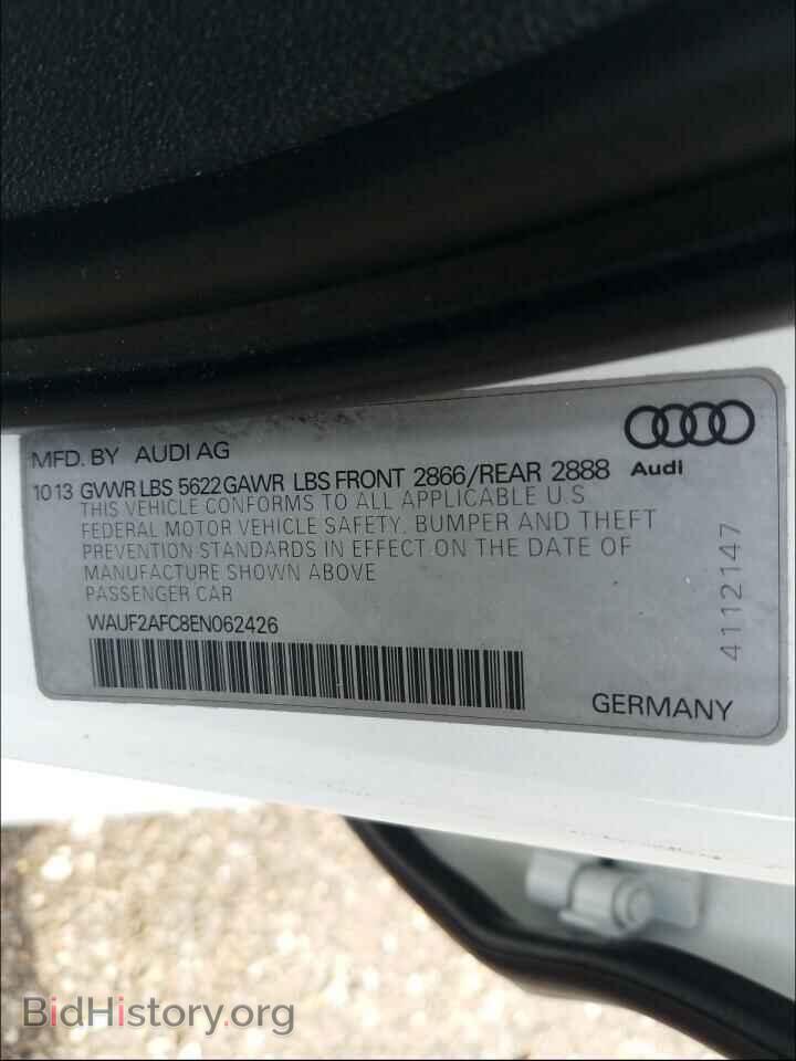2014 AUDI S6/RS6 - VIN: WAUF2AFC8EN062426 - Photo 10