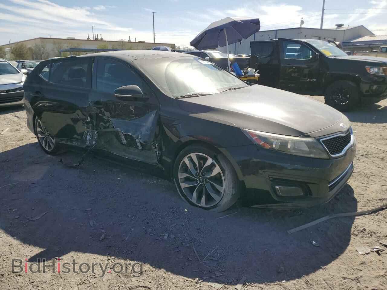 2015 KIA OPTIMA - VIN: 5XXGR4A66FG397185 - Фото 4