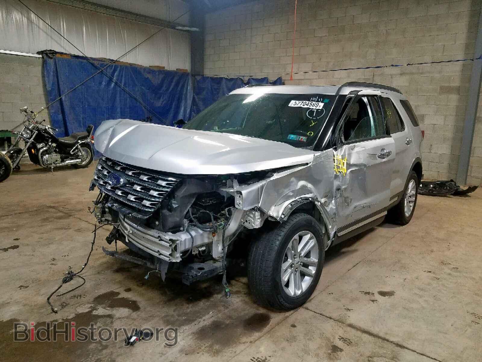 2016 FORD EXPLORER L - VIN: 1FM5K8F86GGA45744 - Фото 2