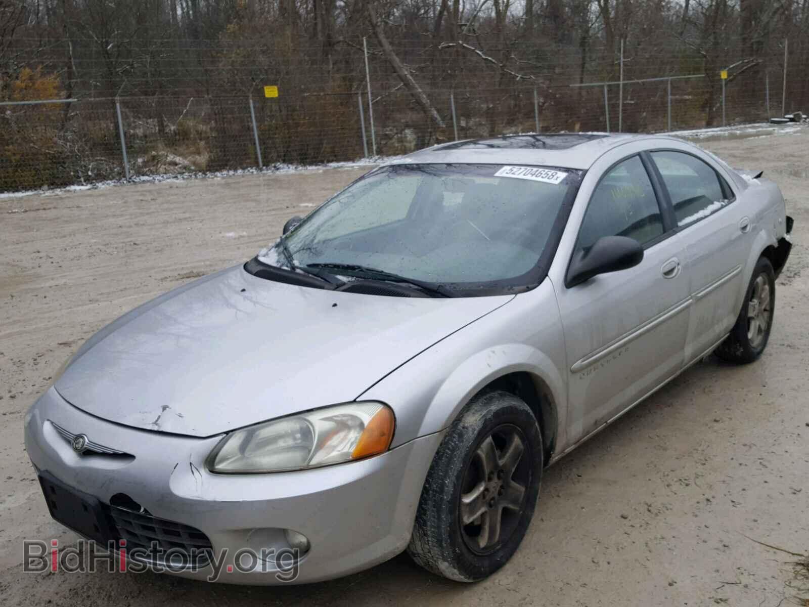 2001 CHRYSLER SEBRING - VIN: 1C3EL56U91N671647 - Фото 2