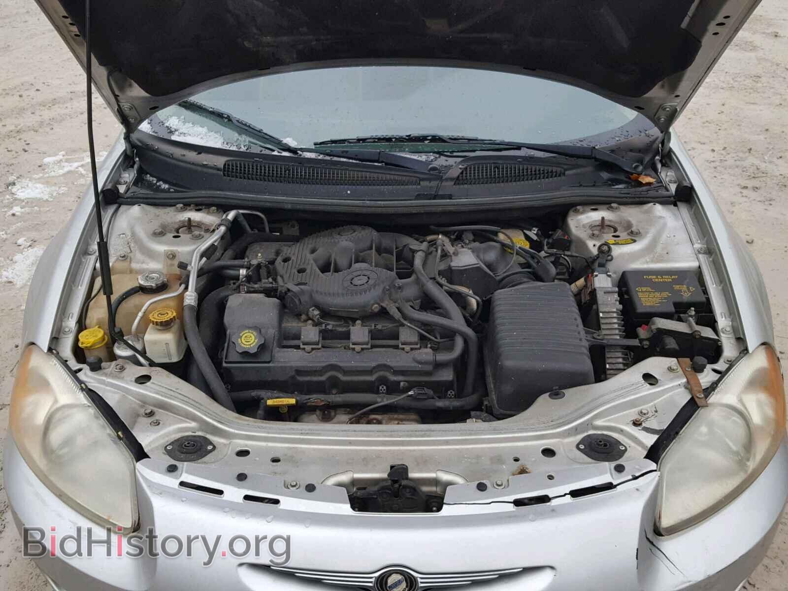 2001 CHRYSLER SEBRING - VIN: 1C3EL56U91N671647 - Фото 7