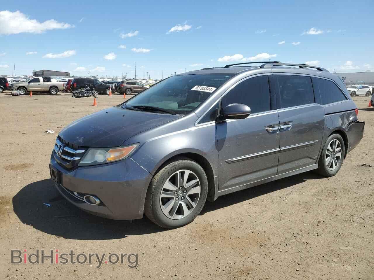 Фотография 5FNRL5H91EB051109 - HONDA ODYSSEY 2014