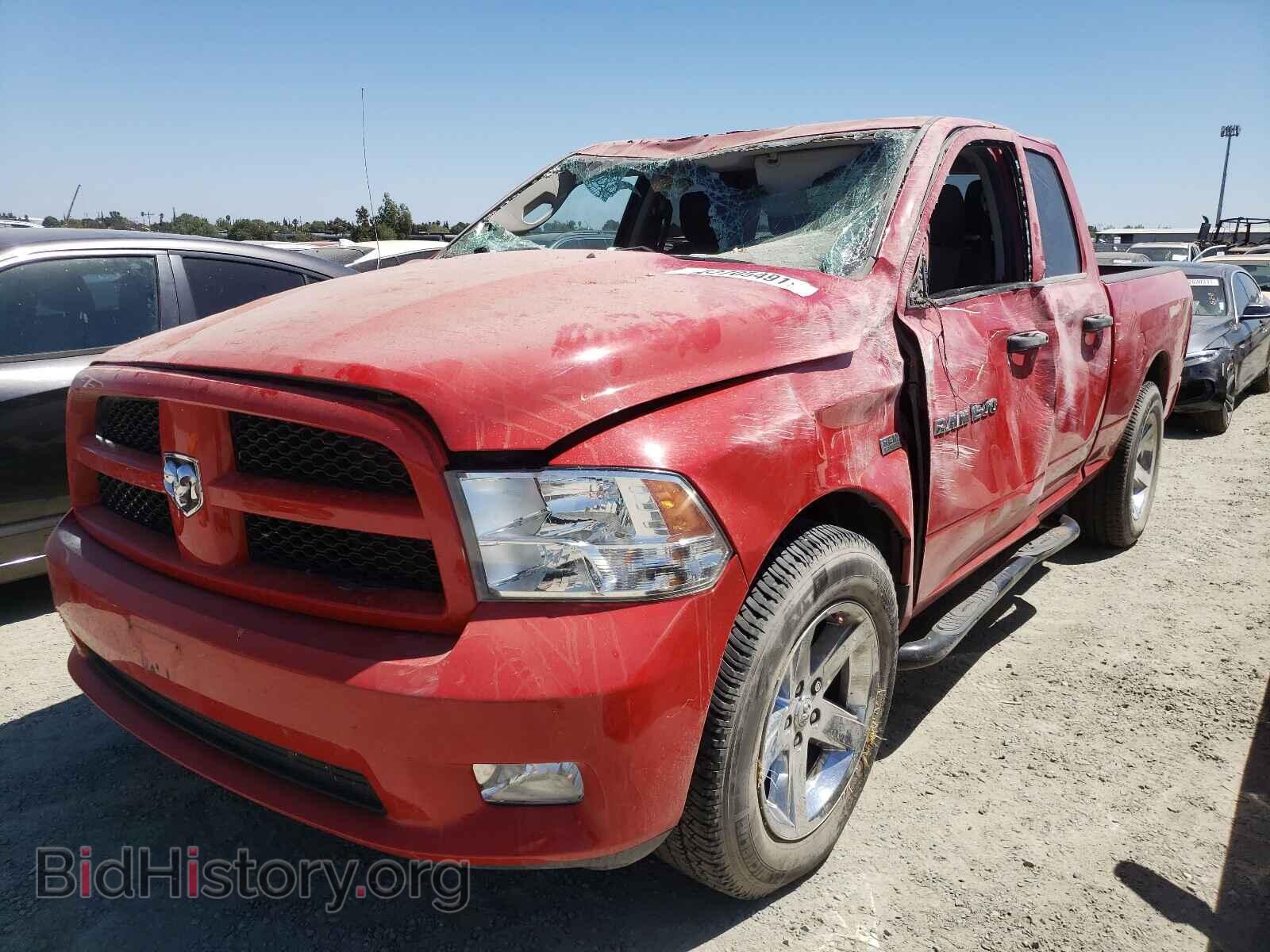 2012 DODGE RAM 1500 - VIN: 1C6RD6FTXCS332494 - Фото 2