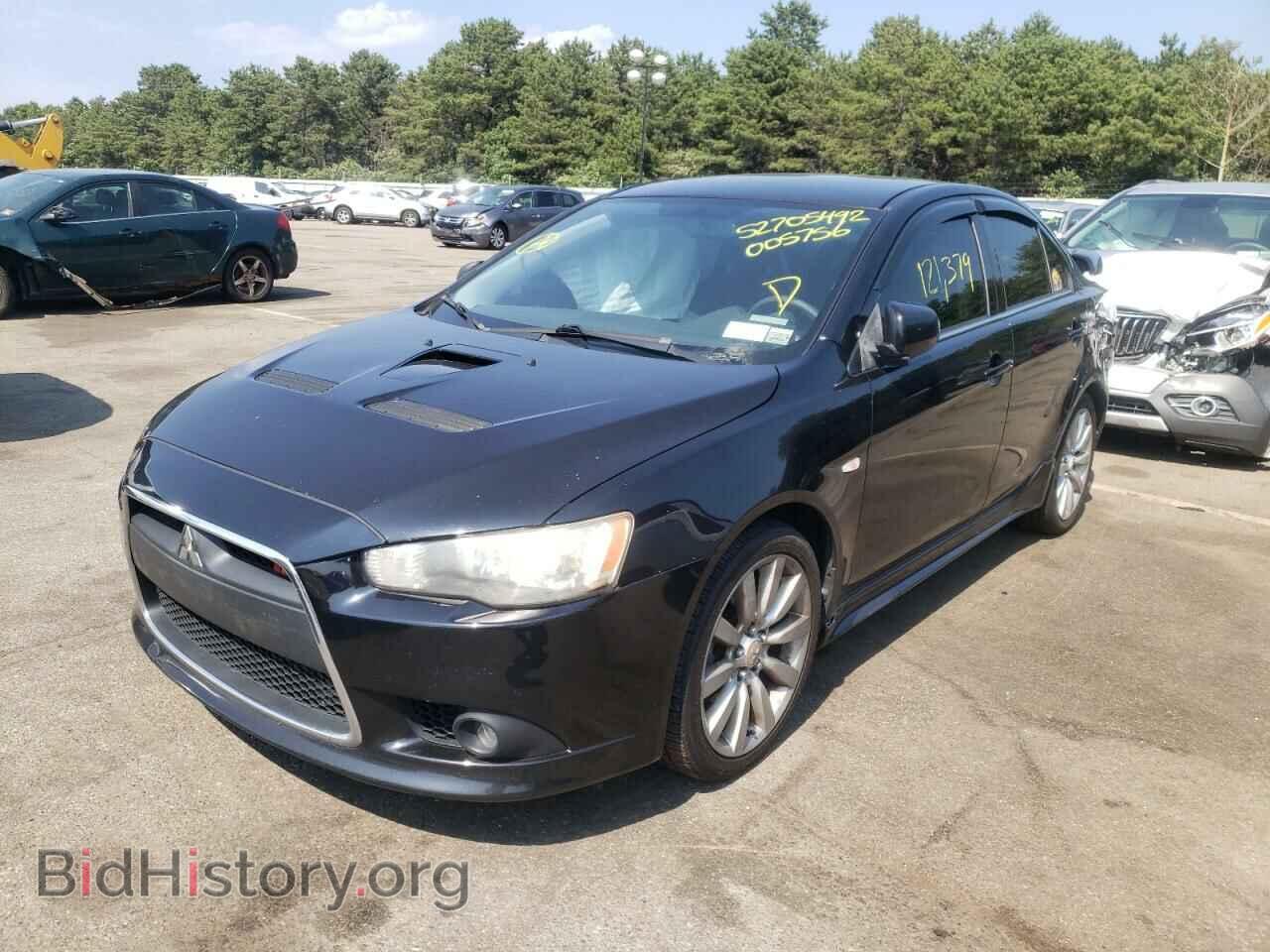 2010 MITSUBISHI LANCER - VIN: JA32V6FV0AU005756 - Фото 2