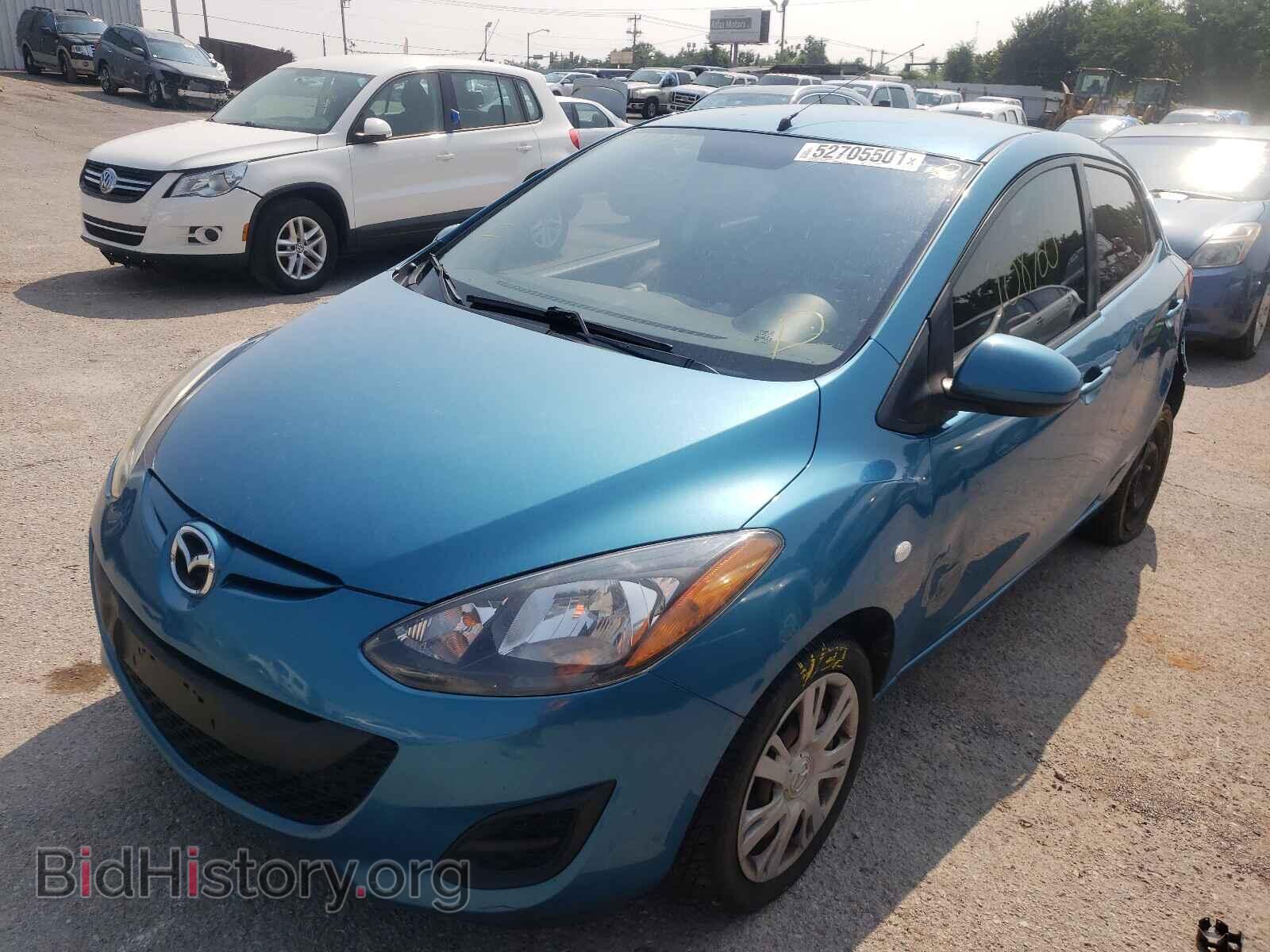 2012 MAZDA 2 - VIN: JM1DE1KY6C0151179 - Photo 2