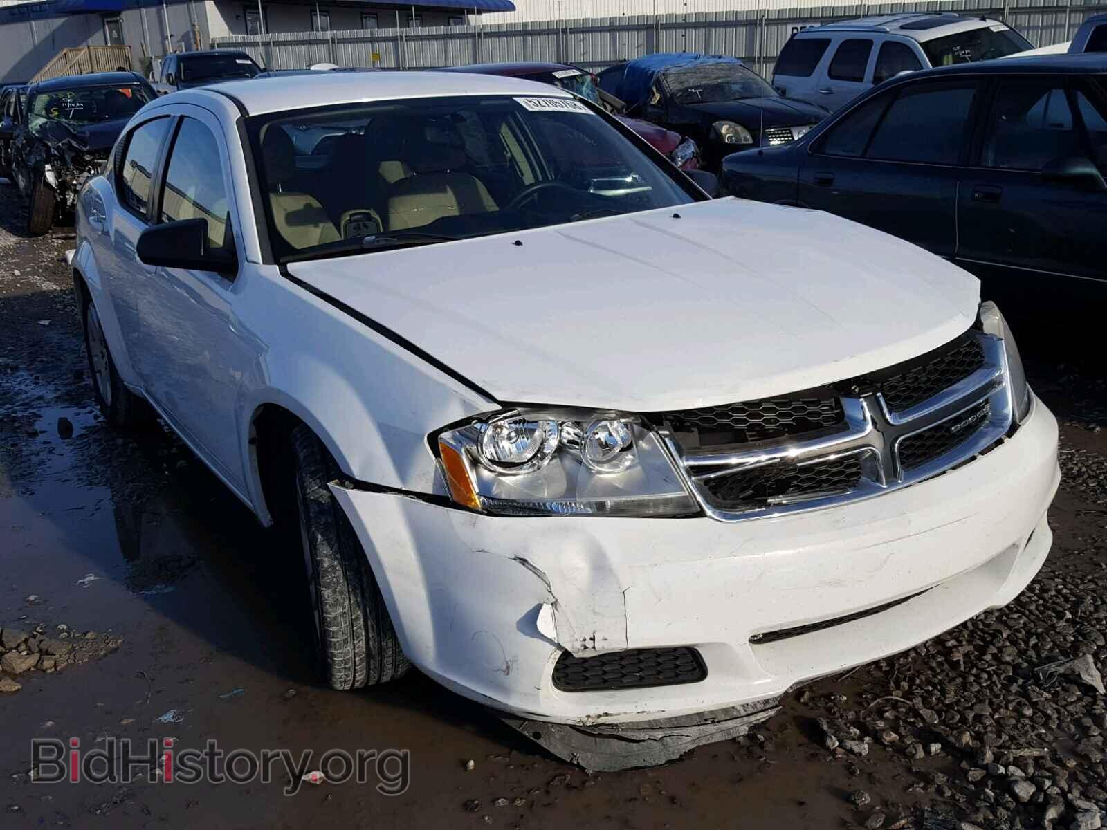 Photo 1C3CDZAB6CN144332 - DODGE AVENGER 2012