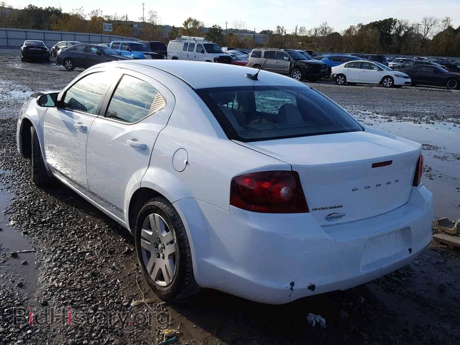 2012 DODGE AVENGER - VIN: 1C3CDZAB6CN144332 - Фото 3