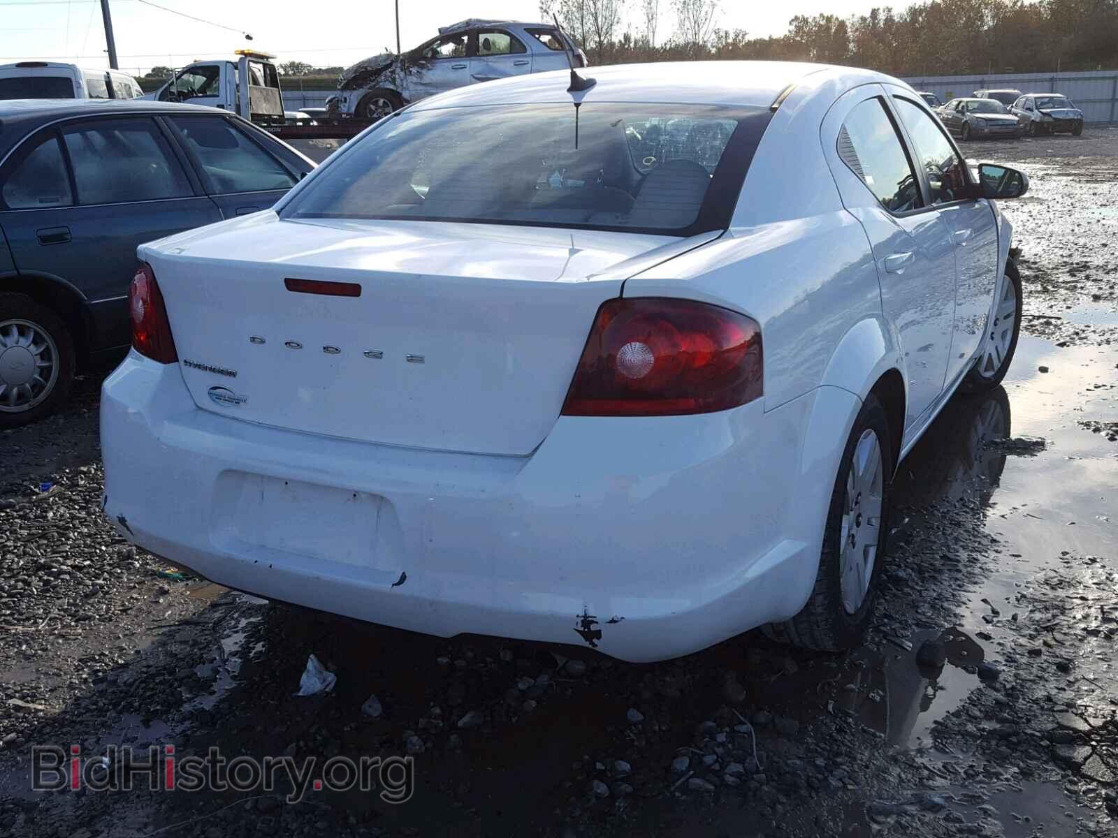 2012 DODGE AVENGER - VIN: 1C3CDZAB6CN144332 - Фото 4