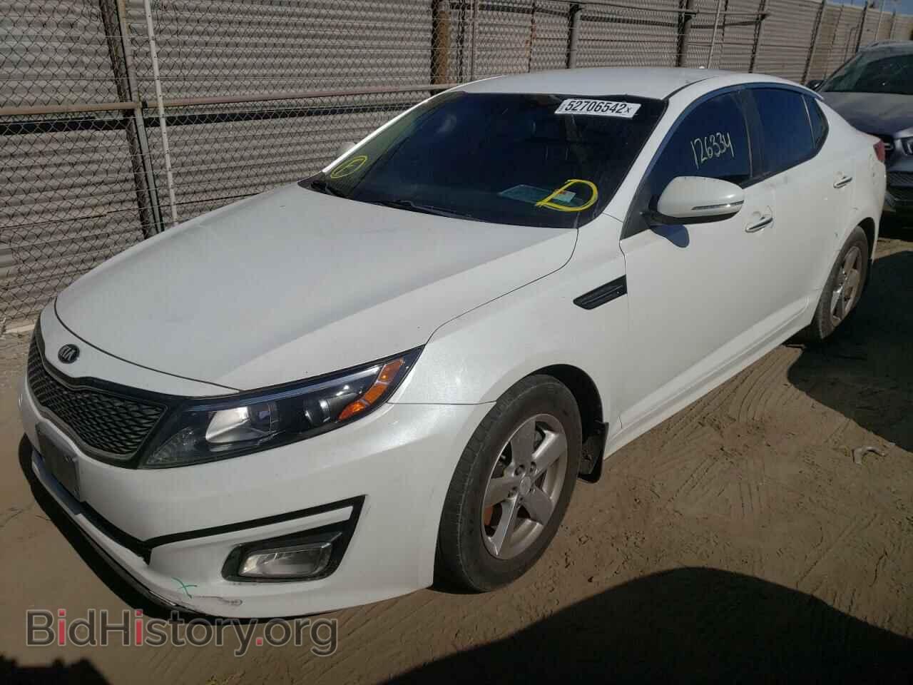 2015 KIA OPTIMA - VIN: KNAGM4A71F5559247 - Фото 2
