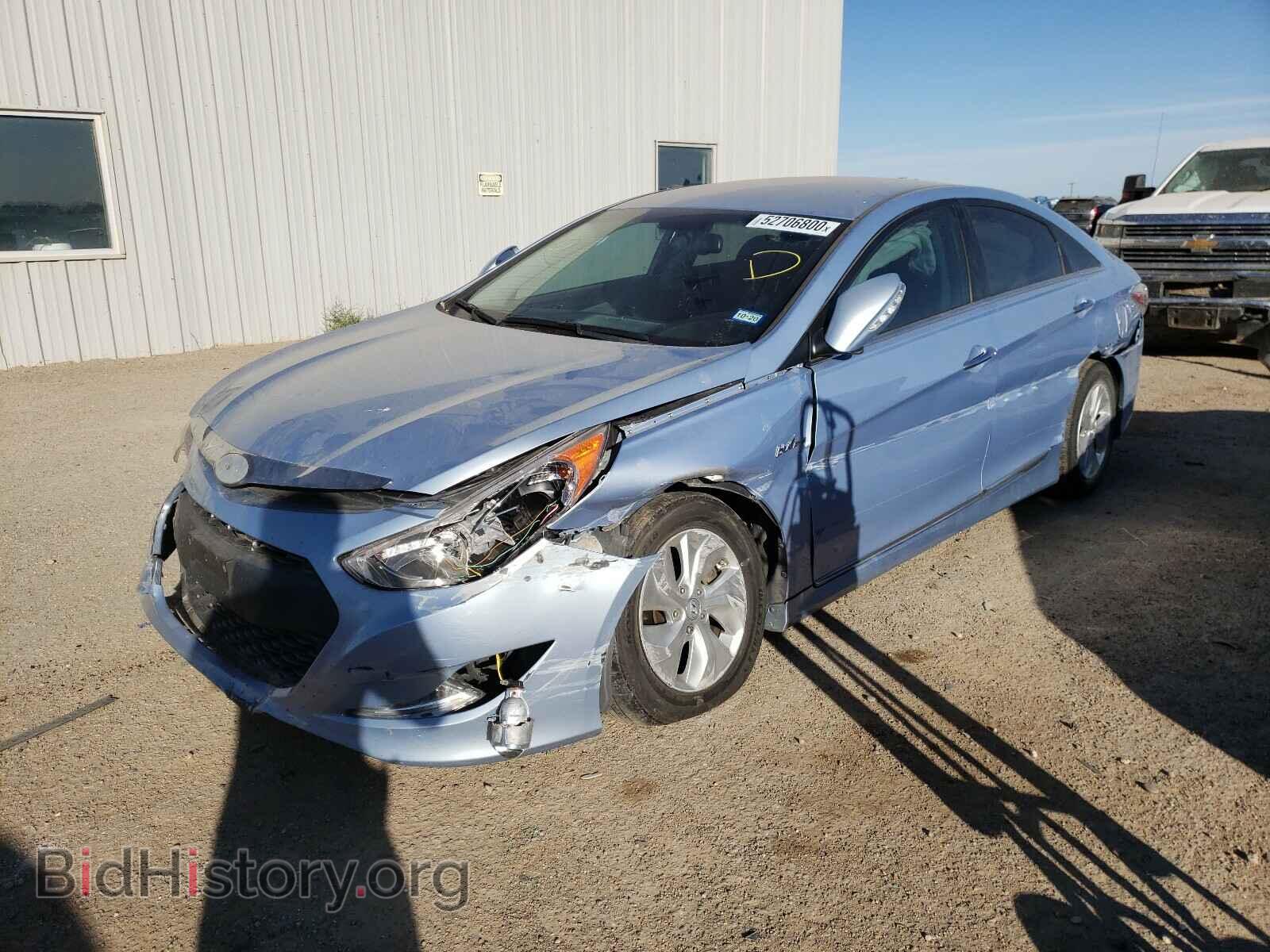 2014 HYUNDAI SONATA - VIN: KMHEC4A40EA114910 - Photo 2