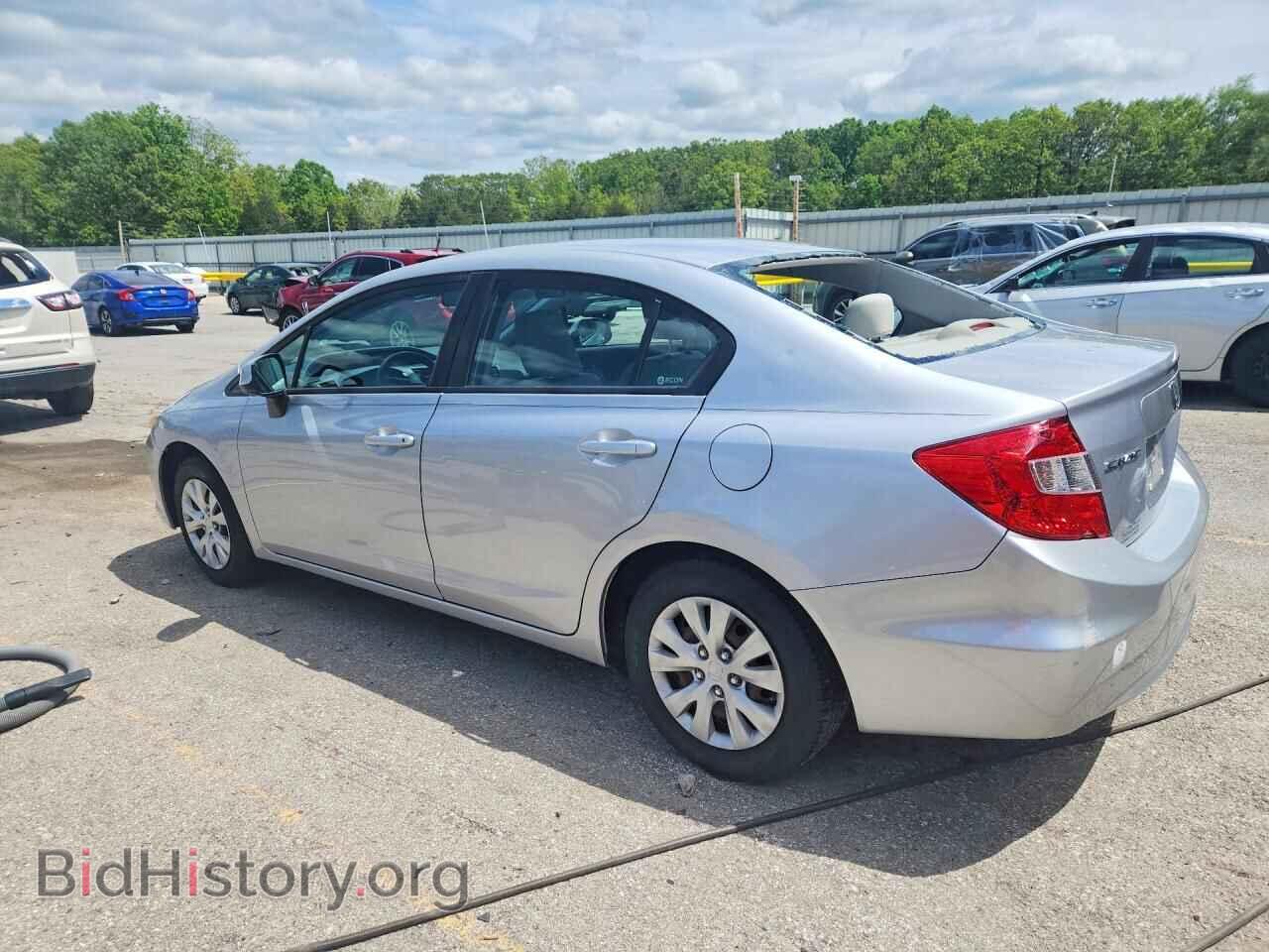 2012 HONDA CIVIC - VIN: 19XFB2F57CE100417 - Фото 2