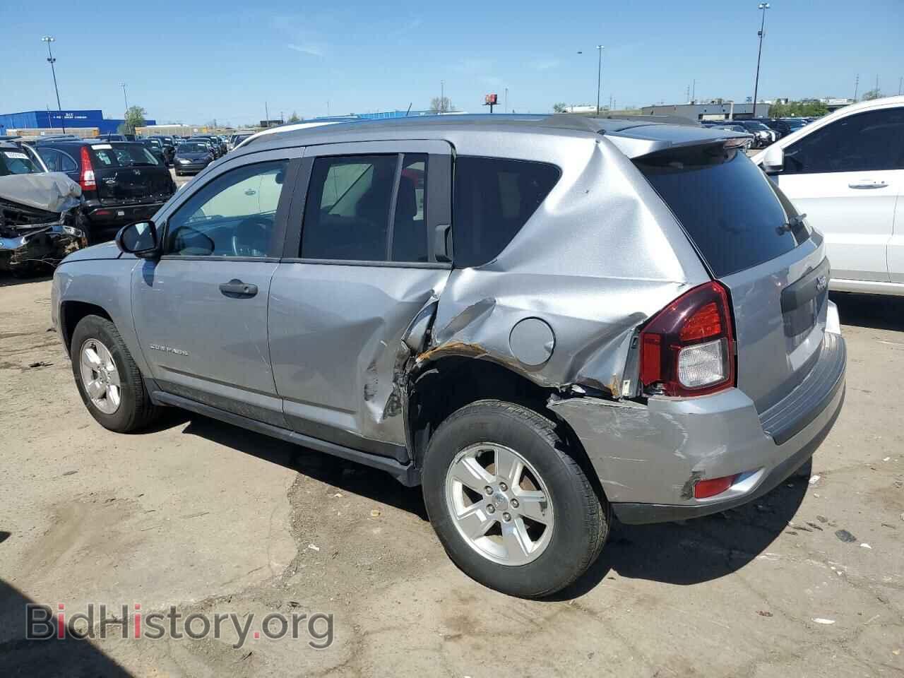 2014 JEEP COMPASS - VIN: 1C4NJCBAXED796945 - Фото 2