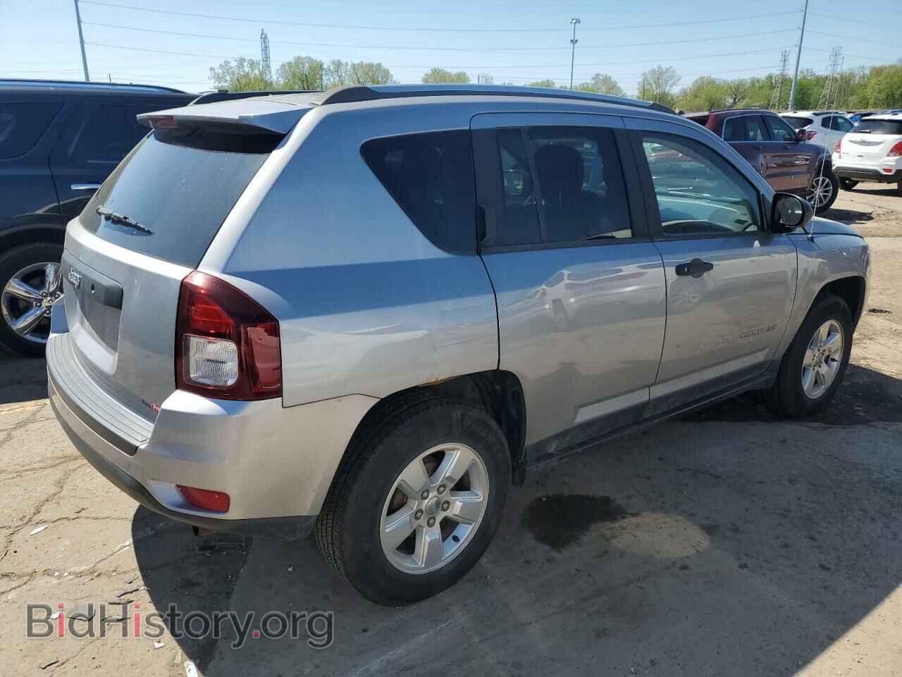 2014 JEEP COMPASS - VIN: 1C4NJCBAXED796945 - Фото 3