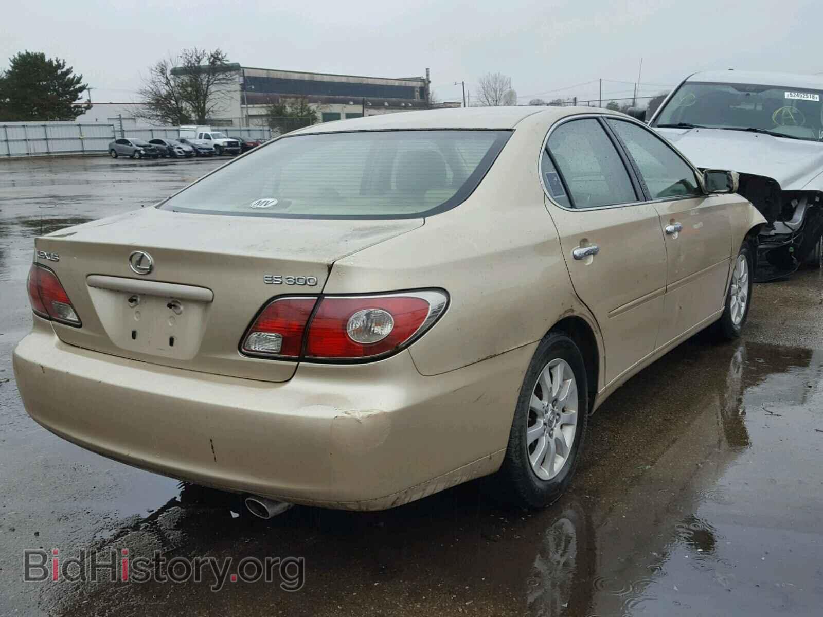 2003 LEXUS ES300 - VIN: JTHBF30G230120438 - Фото 4