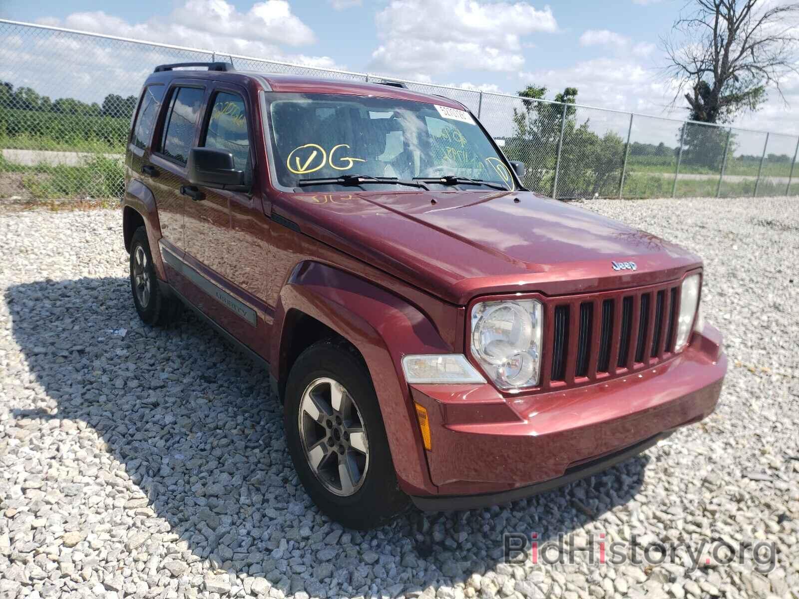 Photo 1J8GN28K28W210389 - JEEP LIBERTY 2008