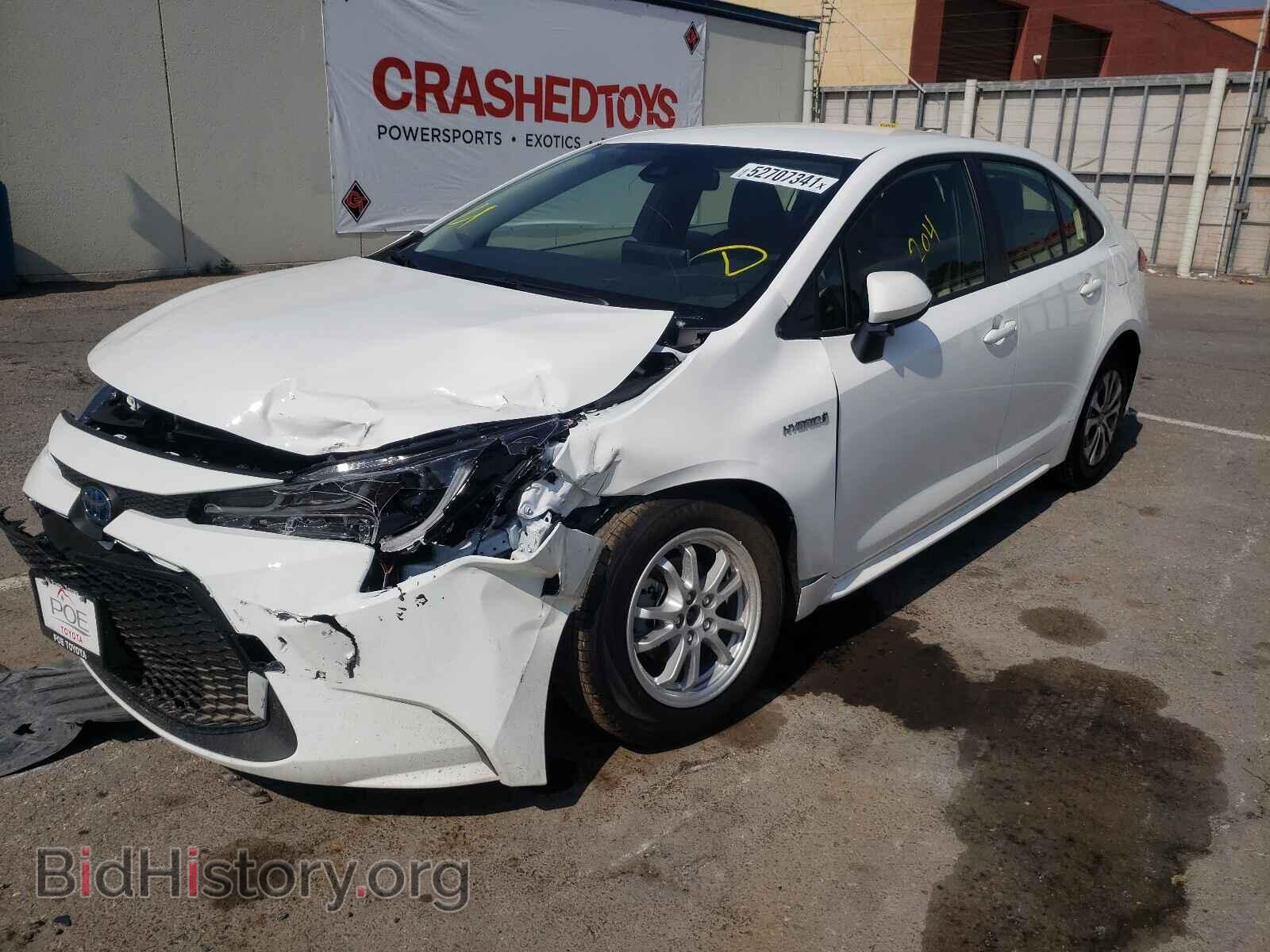 2021 TOYOTA COROLLA - VIN: JTDEAMDE2MJ035543 - Фото 2