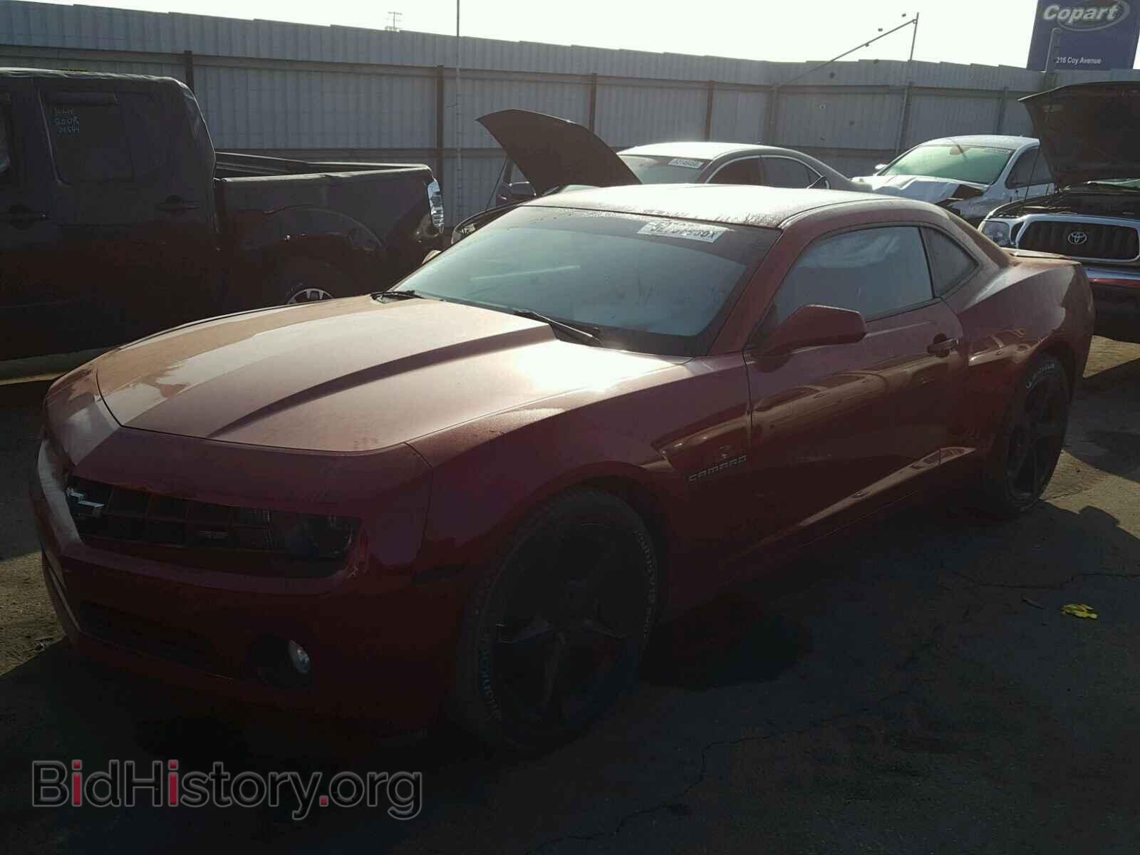 2013 CHEVROLET CAMARO - VIN: 2G1FB1E34D9128906 - Фото 2