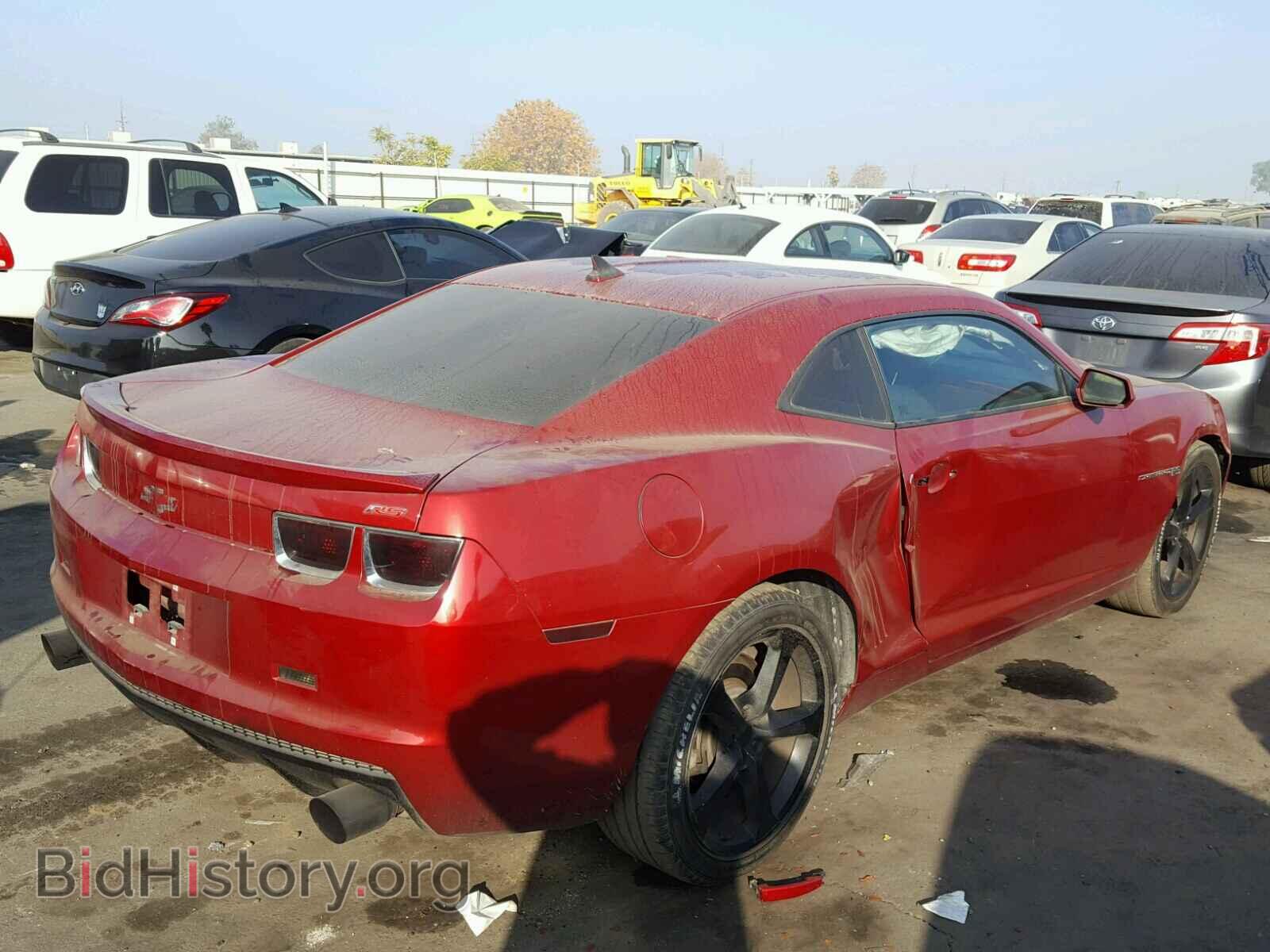 2013 CHEVROLET CAMARO - VIN: 2G1FB1E34D9128906 - Фото 4
