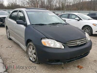 2003 Toyota COROLLA Corolla S, silver — VIN 2T1BR32E23C160660, Copart