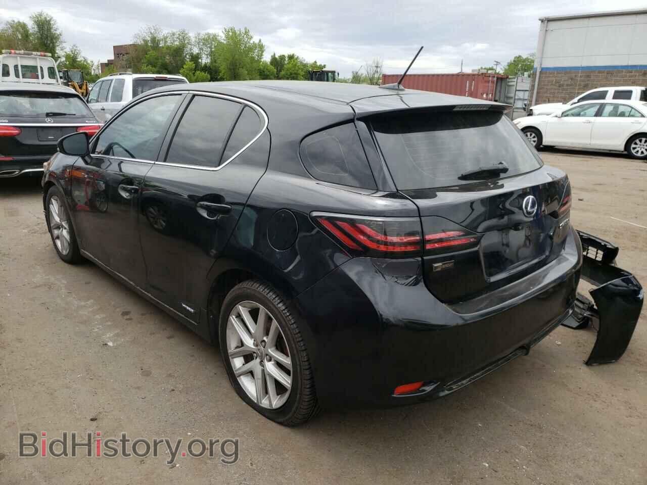 2012 LEXUS CT 200 - VIN: JTHKD5BH2C2062407 - Фото 2