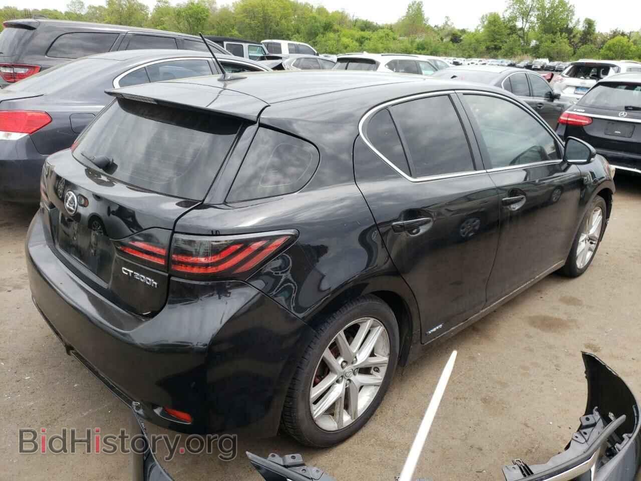 2012 LEXUS CT 200 - VIN: JTHKD5BH2C2062407 - Фото 3