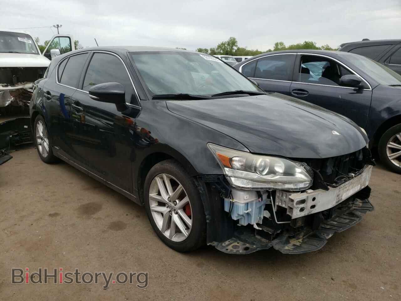 2012 LEXUS CT 200 - VIN: JTHKD5BH2C2062407 - Фото 4