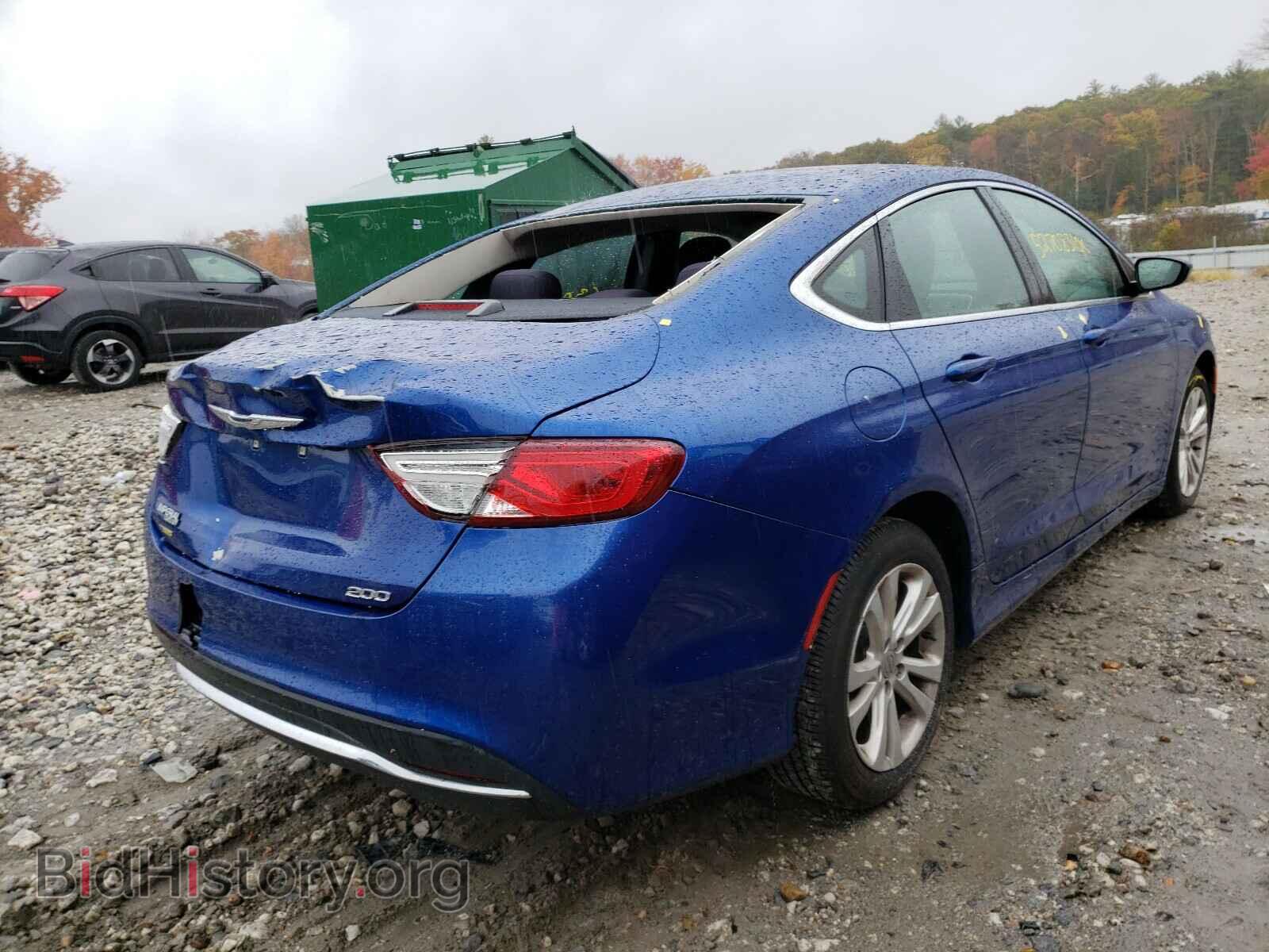 2015 CHRYSLER 200 - VIN: 1C3CCCAB5FN584563 - Фото 4