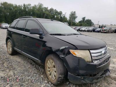 2008 Ford EDGE Edge Limit, черный — VIN 2FMDK49C58BA63696, Copart