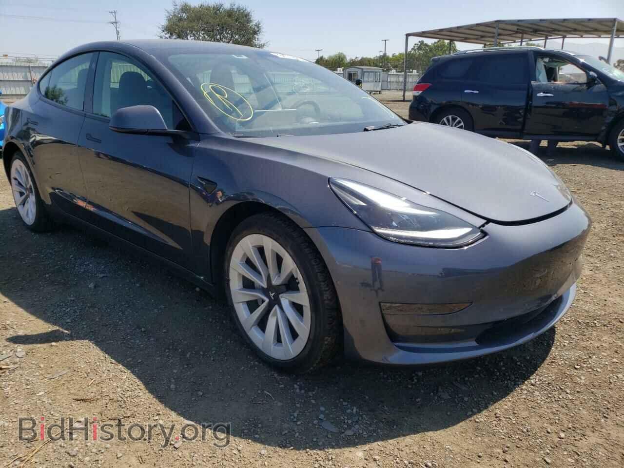 Фотография 5YJ3E1EA1NF142968 - TESLA MODEL 3 2022